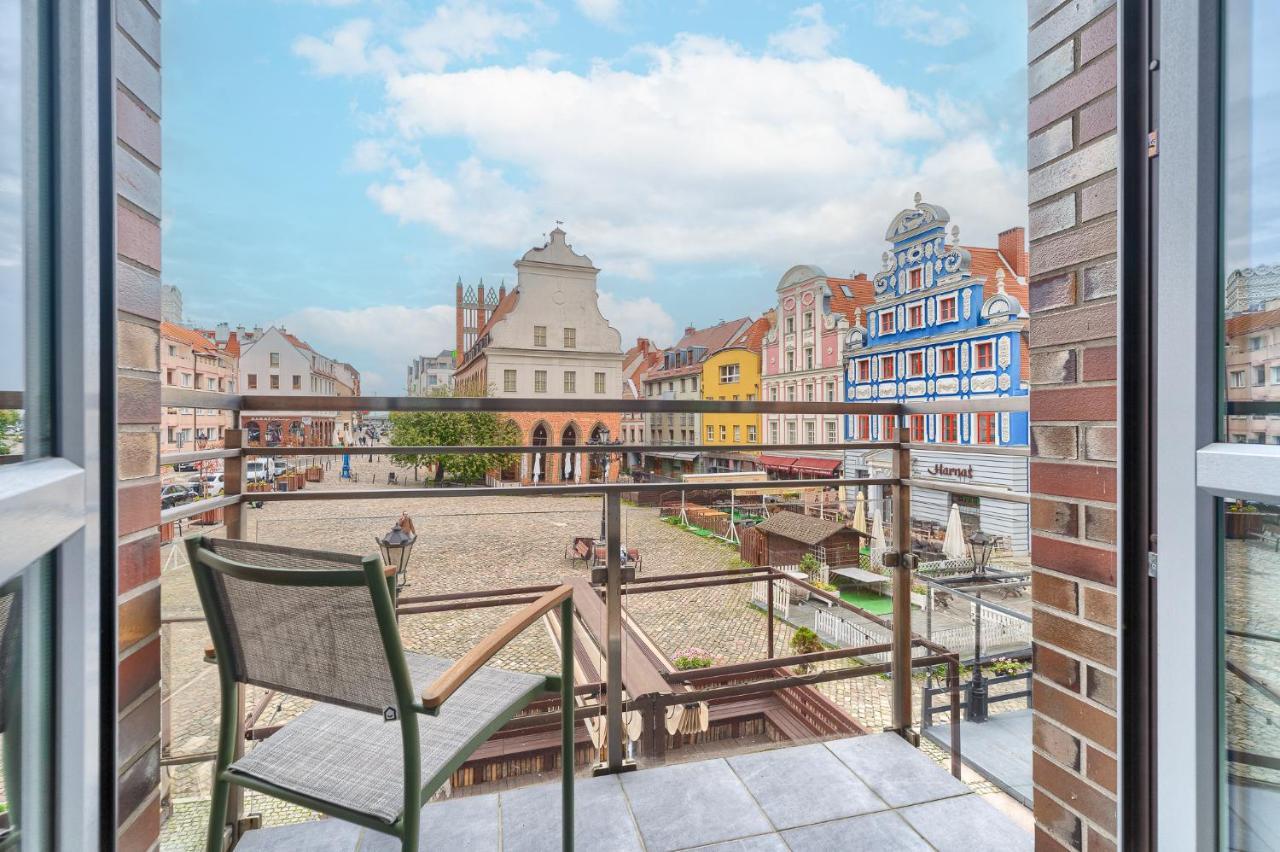 Apartament Milion Rynek Sienny Stare Miasto Bulwary Apartamenty No 1 Szczecin Eksteriør bilde